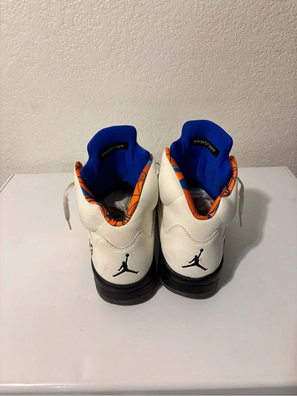 Air Jordan 5 Retro “International Flight” in White, Orange & Blue